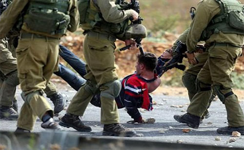 soldados de la ocupación israelí detienen a un palestino Ingenioso plan sionista para fortalecer la ocupación